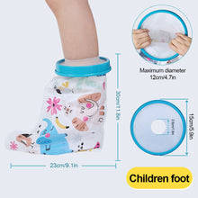 Load image into Gallery viewer, Children Fracture Bath Waterproof Foot Cover Wound Protective Cover Plaster Waterproof Foot Cover Wound Bath Aid After Injury
