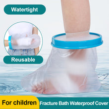 Load image into Gallery viewer, Children Fracture Bath Waterproof Foot Cover Wound Protective Cover Plaster Waterproof Foot Cover Wound Bath Aid After Injury
