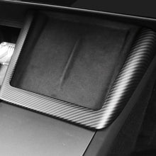 Load image into Gallery viewer, Car Interior Wireless Charging Panel Side Trim Cover Strip Decoration Accessories For Tesla Model 3 Highland 2024
