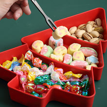 Load image into Gallery viewer, Christmas Tree Fruit Plate Marry Christmas Candy Snack Dish Party Decorations For Home Xmas Gifts Happy New Year
