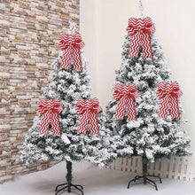 Load image into Gallery viewer, 1Pc Christmas Bows Holiday Christmas Wreaths Bows Xmas Tree Decoration Bowties DIY Gift Wrapping for Home Party Decor
