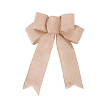 Load image into Gallery viewer, 1Pc Christmas Bows Holiday Christmas Wreaths Bows Xmas Tree Decoration Bowties DIY Gift Wrapping for Home Party Decor
