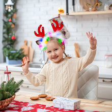 Load image into Gallery viewer, Christmas Headbands LED Reindeer Christmas Headbands Xmas Antler Headbands For Kids Women Christmas Party Supplies Costume Decoration
