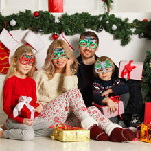 Load image into Gallery viewer, New Year Cartoon Christmas Glowing Glasses LED Light Up Santa Glasses Adult Kids Xmas Party Gifts Festival Home Decor
