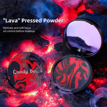 Load image into Gallery viewer, Lava Matte Oil Control Makeup Pressed Powder Delicate Skin-friendly Concealer Long-lasting Paste Setting Powder Makeup Cosmetics
