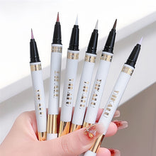Load image into Gallery viewer, Extremely Fine Colored Pearl Liquid Eyeliner Quick-drying Waterproof Long-lasting Shining Highlighting Pen Eye Makeup Cosmetics
