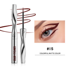 Load image into Gallery viewer, 24 Colors Fine Nib Colored Pearl Matte Liquid Eyeliner Waterproof Quick-drying Long-lasting Eyeliner Liquid Pen Eye Makeup

