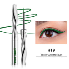 Load image into Gallery viewer, 24 Colors Fine Nib Colored Pearl Matte Liquid Eyeliner Waterproof Quick-drying Long-lasting Eyeliner Liquid Pen Eye Makeup
