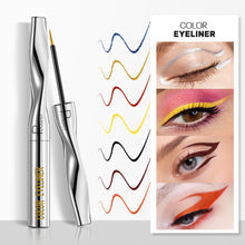 Load image into Gallery viewer, 24 Colors Fine Nib Colored Pearl Matte Liquid Eyeliner Waterproof Quick-drying Long-lasting Eyeliner Liquid Pen Eye Makeup
