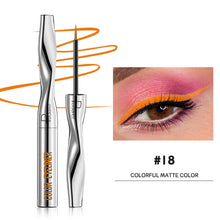 Load image into Gallery viewer, 24 Colors Fine Nib Colored Pearl Matte Liquid Eyeliner Waterproof Quick-drying Long-lasting Eyeliner Liquid Pen Eye Makeup

