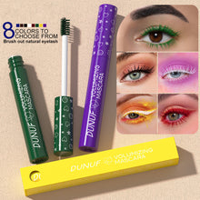 Load image into Gallery viewer, 8 Colors Mini Brush Head Colored Mascara Dense Slender Curled Non-clumping Long-lasting Mascara Eye Makeup Cosmetics
