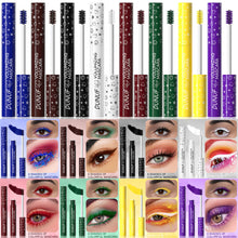Load image into Gallery viewer, 8 Colors Mini Brush Head Colored Mascara Dense Slender Curled Non-clumping Long-lasting Mascara Eye Makeup Cosmetics
