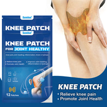 Load image into Gallery viewer, 12pcs/pack Knee Patch Relieving Knee Pain Improving Joint Swelling Promoting Joint Health Knee Joint Care Plaster Health Care
