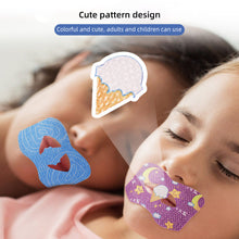 Load image into Gallery viewer, 20pcs/pack Sleep Mouth Strips Anti-snoring Respiratory Orthodontic Mouth Patches Soft Skin-friendly Physical Correction Breathing Patches
