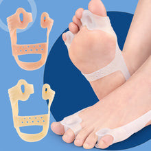 Load image into Gallery viewer, Thumb Valgus Tension Band Bigfoot Bone Overlapping Double Hole Toe Separator Flexible Wear-resistant Thumb Valgus Corrector
