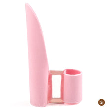 Load image into Gallery viewer, SEBS Side Wear-resistant Double Hole Toe Separator Thumb Valgus Corrector Washable Reusable Big Foot Bone Overlap Toe Separator

