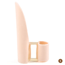 Load image into Gallery viewer, SEBS Side Wear-resistant Double Hole Toe Separator Thumb Valgus Corrector Washable Reusable Big Foot Bone Overlap Toe Separator

