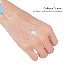 Load image into Gallery viewer, PU Transparent Visual Retained Plaster Waterproof Dressing Patch Octagonal Invisible Fitting Catheter Fixation Application

