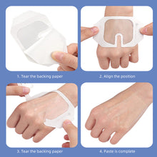 Load image into Gallery viewer, PU Transparent Visual Retained Plaster Waterproof Dressing Patch Octagonal Invisible Fitting Catheter Fixation Application

