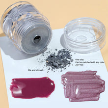 Load image into Gallery viewer, Nail Glitter Powder Universal Porcelain White Cat Eye Powder Versatile Fine Powder Nail Art Decoration Manicure Accessory
