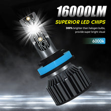 Load image into Gallery viewer, 1PC 16000LM Car Headlight Lights Canbus LED Lamp Fog Light Car Bulbs H1 H3 H9 9005 9006 H4 LED H7 H11 H13 12V
