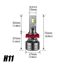 Load image into Gallery viewer, 6000K Car Headlight Light Canbus LED Lamp Headlight 9005/HB3 9006/HB4 H1 H7 H4 H11 For Car Fog Light Bulb
