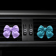 Load image into Gallery viewer, Car Interior Bow-knot Air Vent Freshener Perfume Clip Car Art Air Conditioning Clip Car Decoration Accessories Woman Gifts
