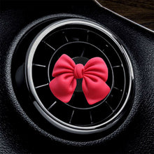 Load image into Gallery viewer, Car Interior Bow-knot Air Vent Freshener Perfume Clip Car Art Air Conditioning Clip Car Decoration Accessories Woman Gifts
