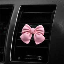 Load image into Gallery viewer, Car Interior Bow-knot Air Vent Freshener Perfume Clip Car Art Air Conditioning Clip Car Decoration Accessories Woman Gifts
