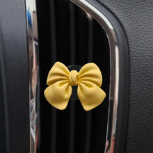 Load image into Gallery viewer, Car Interior Bow-knot Air Vent Freshener Perfume Clip Car Art Air Conditioning Clip Car Decoration Accessories Woman Gifts
