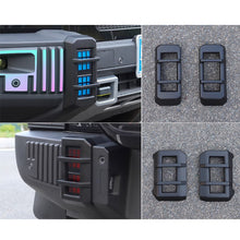 Load image into Gallery viewer, 2Pcs/Set Car Front Fog Light Cover Rear Bumper Lamp Trim Frame Accessories Exterior Cover For Chery Jetour T2/Traveler 2023 +

