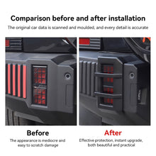 Load image into Gallery viewer, 2Pcs/Set Car Front Fog Light Cover Rear Bumper Lamp Trim Frame Accessories Exterior Cover For Chery Jetour T2/Traveler 2023 +

