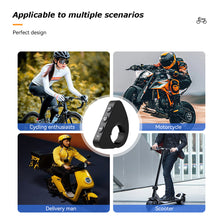 Load image into Gallery viewer, Bluetooth 5.3 Motorcycle Handlebars Remote Control Wireless Remote Button Helmet Earphone Motorcycle/Bike Handlebar Media Controller
