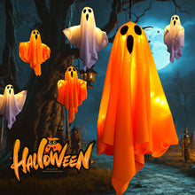 Load image into Gallery viewer, 2024 LED Glowing Hanging Ghost Party Halloween Decoration for Home Indoor Outdoor Haunted House Bar Hanging Horror Props with Lights
