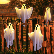 Load image into Gallery viewer, 2024 LED Glowing Hanging Ghost Party Halloween Decoration for Home Indoor Outdoor Haunted House Bar Hanging Horror Props with Lights
