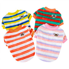 Load image into Gallery viewer, Rainbow Dog Clothes Warm Pet Vest Shirt Fleece Pet Dog Clothes for Dogs Clothing Pets Dogs Cat Tshirt Outfit Apparel Coats
