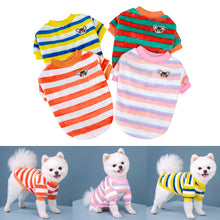 Load image into Gallery viewer, Rainbow Dog Clothes Warm Pet Vest Shirt Fleece Pet Dog Clothes for Dogs Clothing Pets Dogs Cat Tshirt Outfit Apparel Coats
