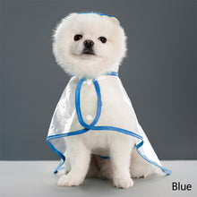 Load image into Gallery viewer, Pet Dog Raincoat Waterproof Pet Clothes Hooded Rain Jacket for Small Medium Dogs Transparent Plastic Puppy Rain Poncho Rainwear

