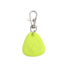 Load image into Gallery viewer, Pet Night Walking Safety Light Pendant Dog Puppy Led Silicone Triangle Glowing Collar Flashing Pendant Outdoor Hiking Backpack Bag Lights

