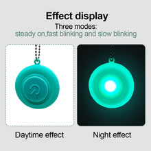 Load image into Gallery viewer, Pet Night Walking Safety Light Pendant Dog Puppy Led Silicone Glowing Collar Flashing Pendant Outdoor Hiking Backpack Bag Lights
