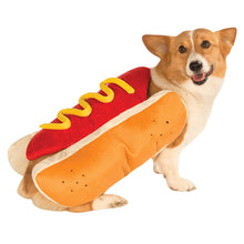 Load image into Gallery viewer, Funny Dog Costumes Hot Dog Shaped Dachshund Sausage Adjustable Clothes Pet Apparel Dressing Up Cat Party Christmas Costume Suit
