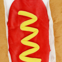 Load image into Gallery viewer, Funny Dog Costumes Hot Dog Shaped Dachshund Sausage Adjustable Clothes Pet Apparel Dressing Up Cat Party Christmas Costume Suit
