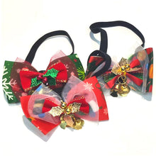 Load image into Gallery viewer, Christmas Pet Neckties Adjustable Dog Bow Ties Dog Grooming Accessories Pet Dog Bowties Collars Pet Supplies For Dogs
