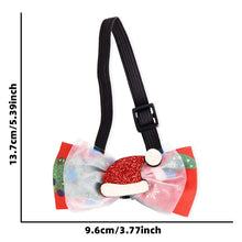 Load image into Gallery viewer, Christmas Pet Neckties Adjustable Dog Bow Ties Dog Grooming Accessories Pet Dog Bowties Collars Pet Supplies For Dogs
