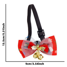 Load image into Gallery viewer, Christmas Pet Neckties Adjustable Dog Bow Ties Dog Grooming Accessories Pet Dog Bowties Collars Pet Supplies For Dogs
