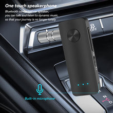 Load image into Gallery viewer, 2 in 1 Car Bluetooth 5.3 Transmitter Receiver Handsfree Wireless Adapter with 3.5mm Audio Music AUX Adapter
