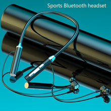 Load image into Gallery viewer, Wireless Headphones Bluetooth 5.0 Neckband Earphones Silicone Hifi 9D Stereo Sports Headset Halter Waterproof Magnetic Earbuds

