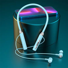 Load image into Gallery viewer, Wireless Headphones Bluetooth 5.0 Neckband Earphones Silicone Hifi 9D Stereo Sports Headset Halter Waterproof Magnetic Earbuds
