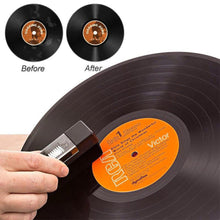 Load image into Gallery viewer, 1 Set Anti Static Vinyl Record Cleaner Dust Remover Brush for Phonograph Turntable LP Vinyl Records Cleaning Kit

