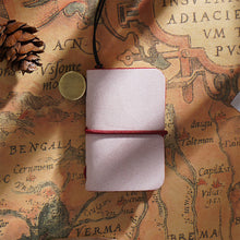 Load image into Gallery viewer, Tiny Genuine Leather Notebook Pocketbook Sketchbook Mini Vintage Retro Cute Kawaii Portable Daily Planner Organizer Travel Supplies
